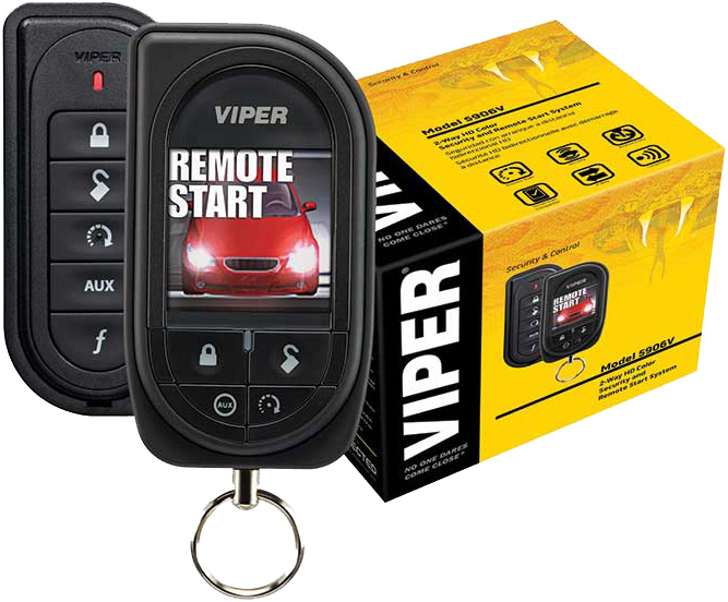 Viper Color Security and Remote Start System - 5906V