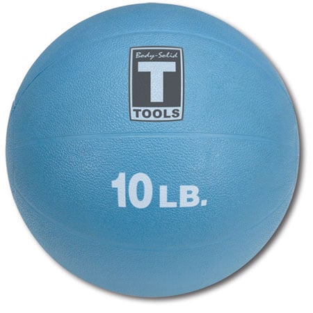 Body-Solid 10 lb Blue Medicine Ball