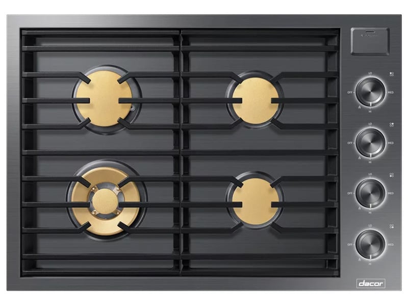 Dacor Contemporary 30" Graphite Stainless Steel Natural Gas Cooktop