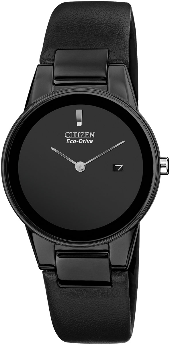 Citizen EcoDrive Axiom Black Womens Watch GA105506E