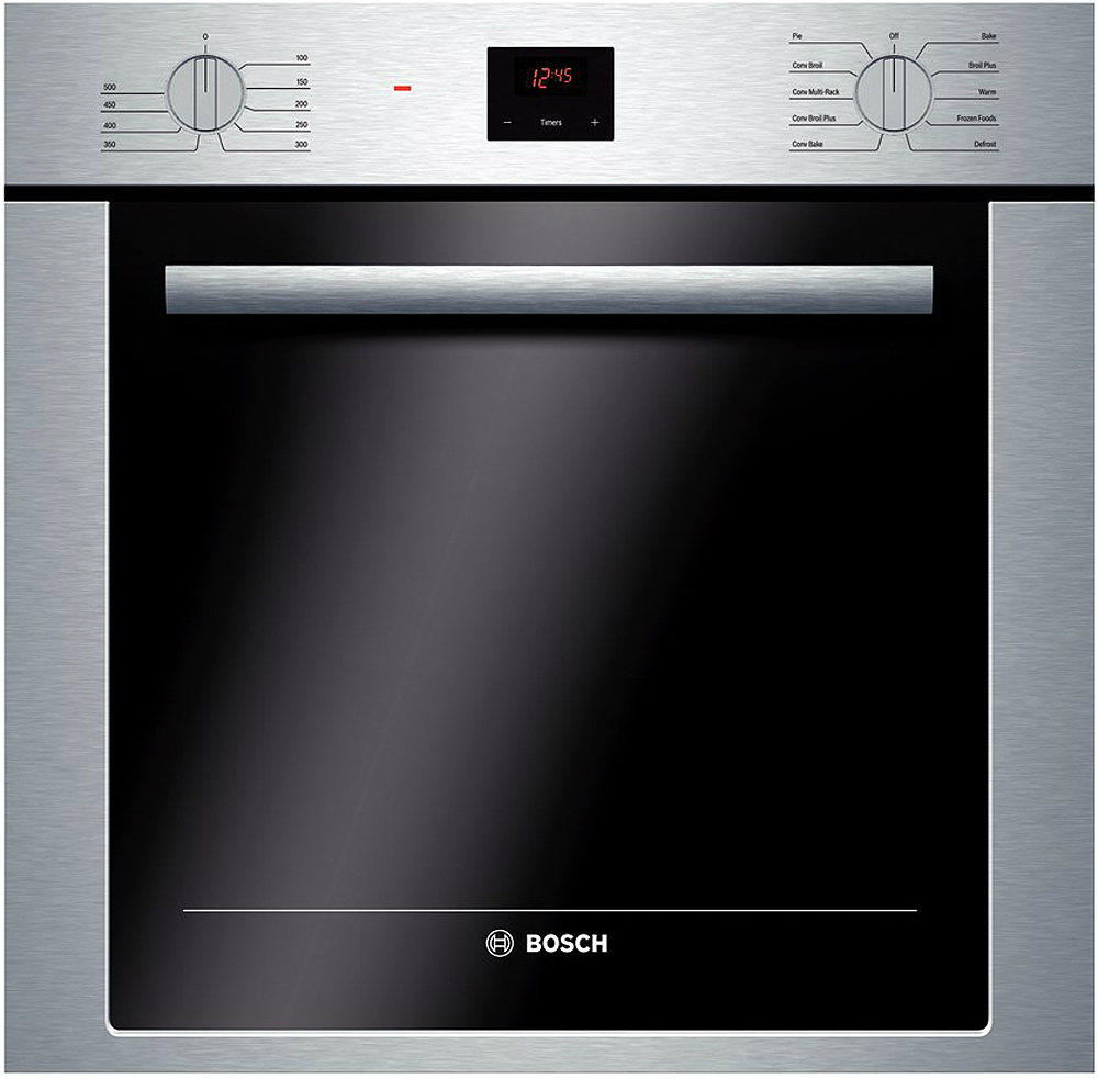 Bosch 24" Stainless Single Wall Oven HBE5451UC