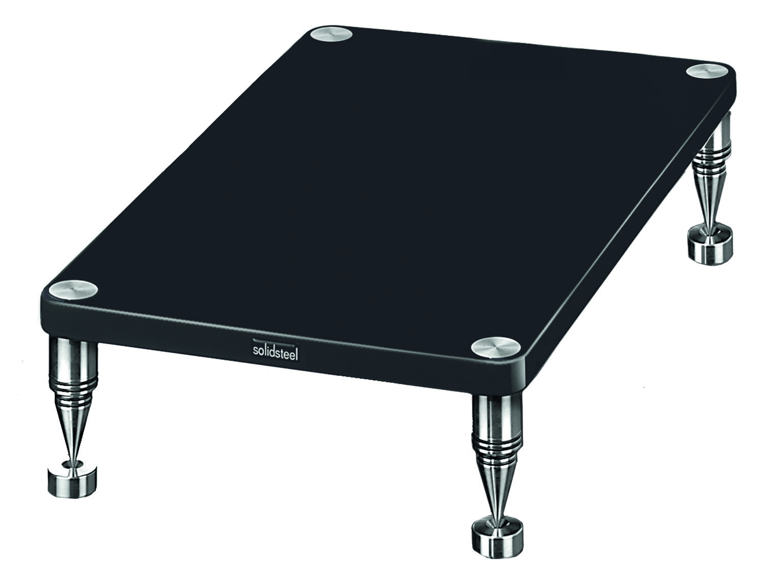 Shop the Solidsteel Gloss Black Amp Stand HFAGBK Abt
