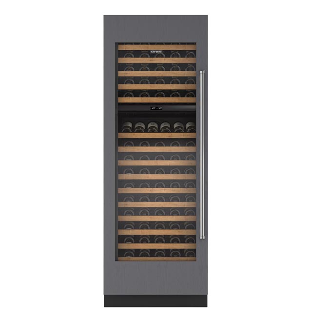 SubZero 30" Panel Integrated Wine Refrigerator IW30LH