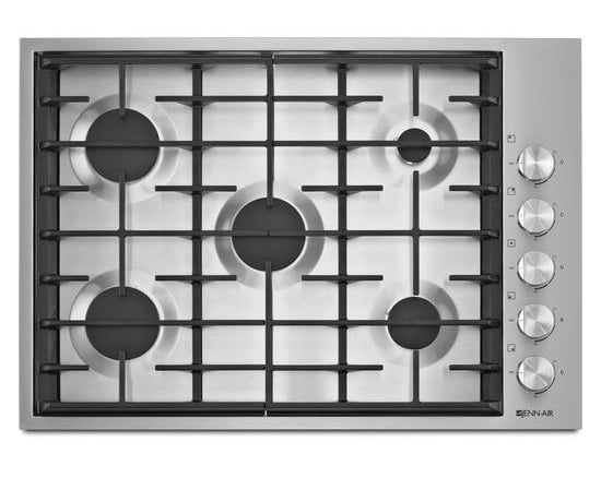 Jenn-Air 30" Stainless Steel 5-Burner Gas Cooktop