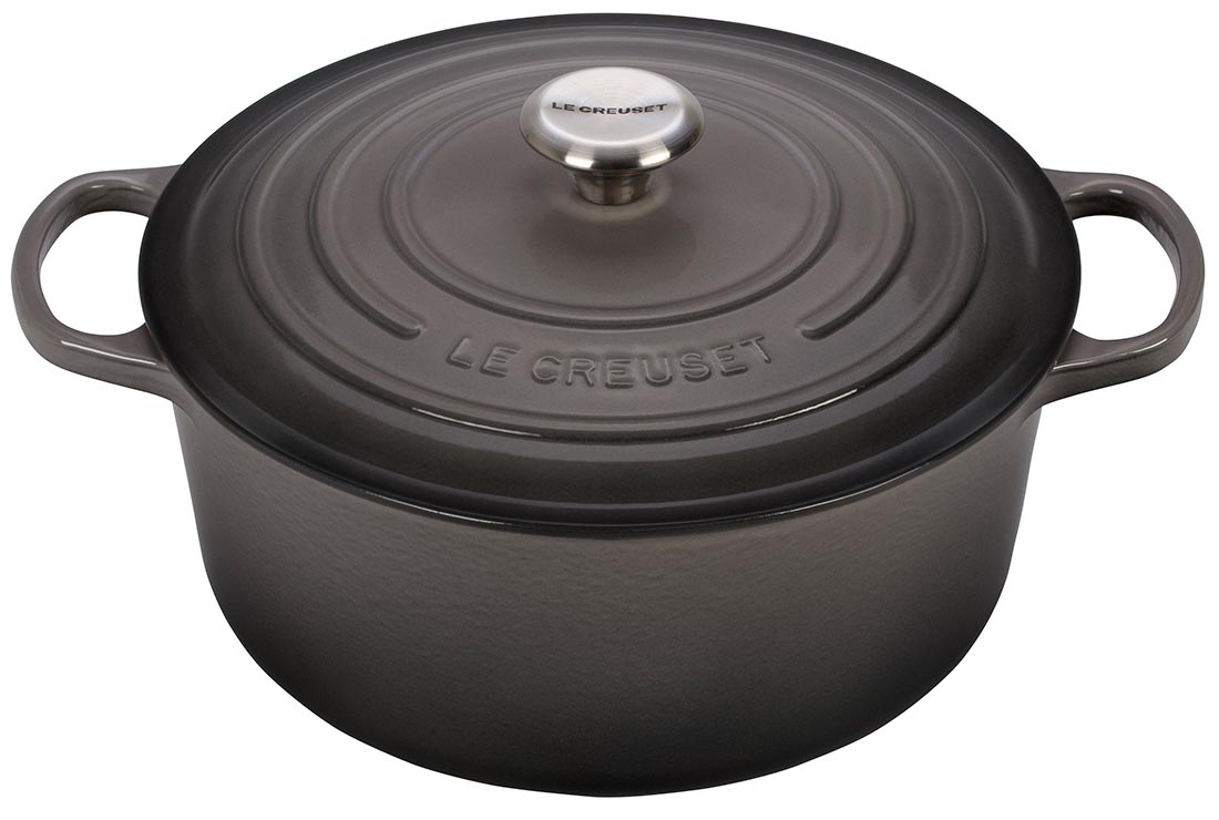 Le Creuset 5.5 Qt. Oyster Round Dutch Oven