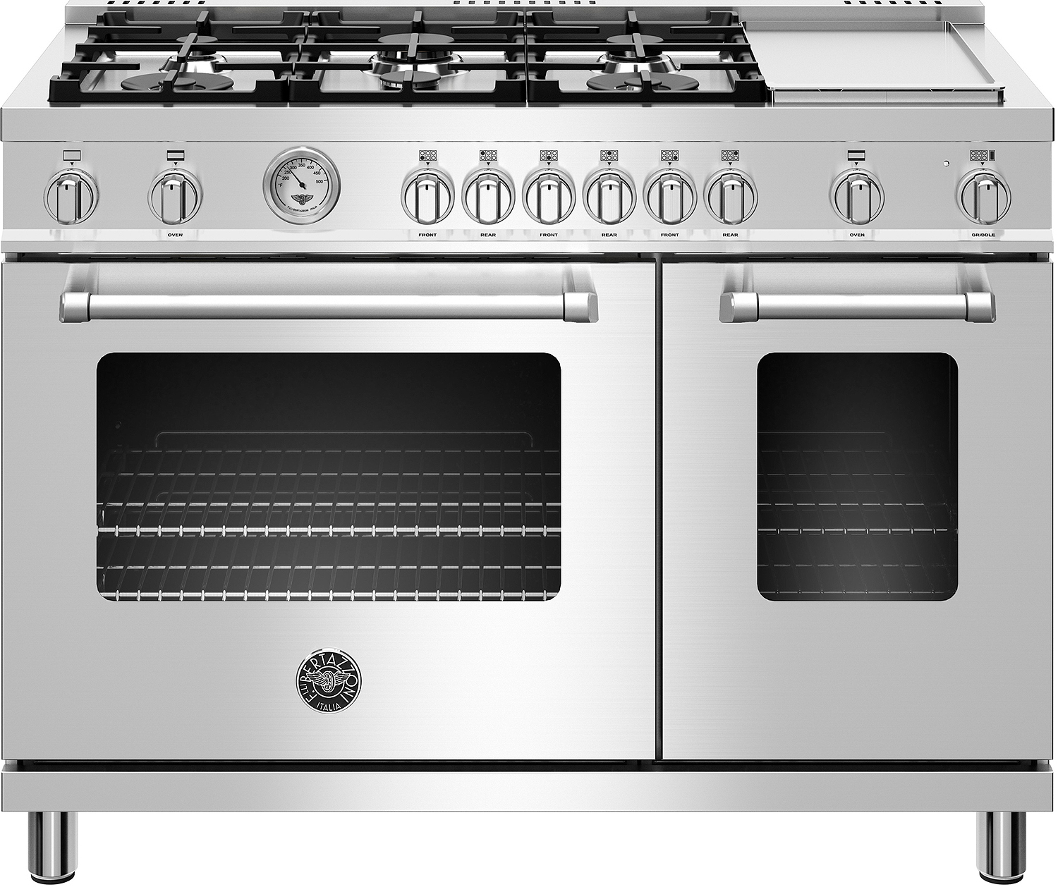 Bertazzoni 48" Stainless Steel Gas Range MAST486GGASXE