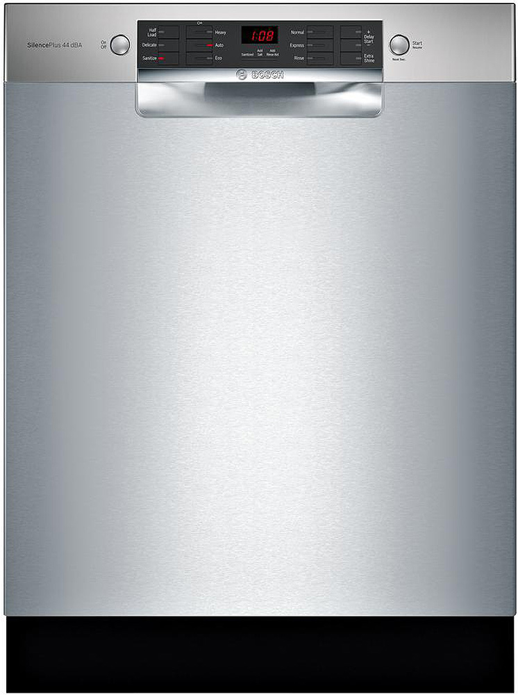 Bosch 800 Series 24" Stainless Dishwasher SGE68X55UC