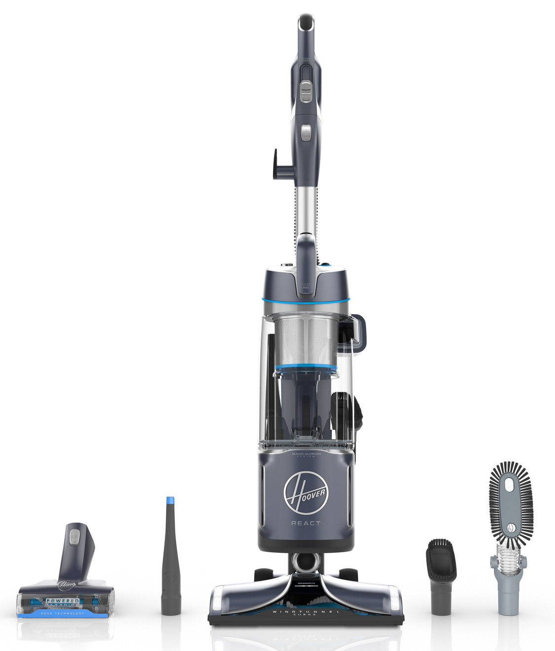 Hoover React Powered Reach Plus Upright Vacuum UH73510