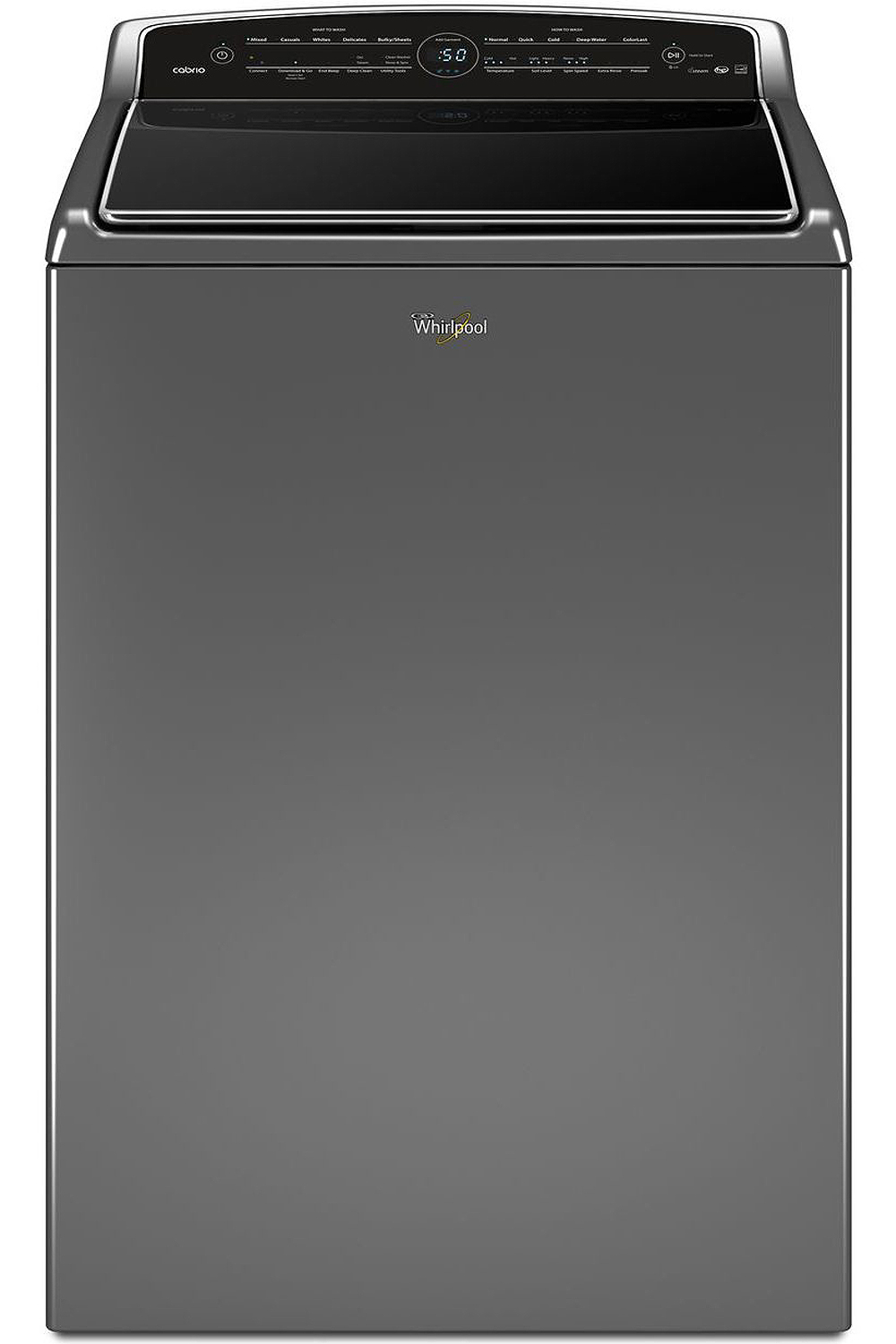 Whirlpool Cabrio Chrome Top Load Washer - WTW8700EC