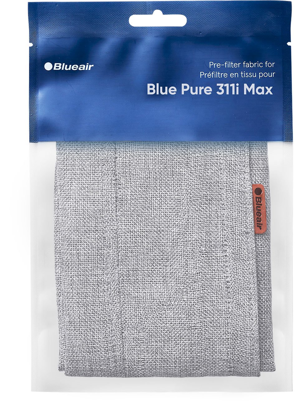 Blueair Blue Pure 311i Max Air Purifier Pre-Filter in Stockholm Fog Finish