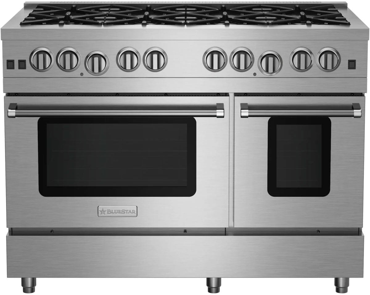 BlueStar Culinary Series 48 In. Stainless Steel Natural Gas Range