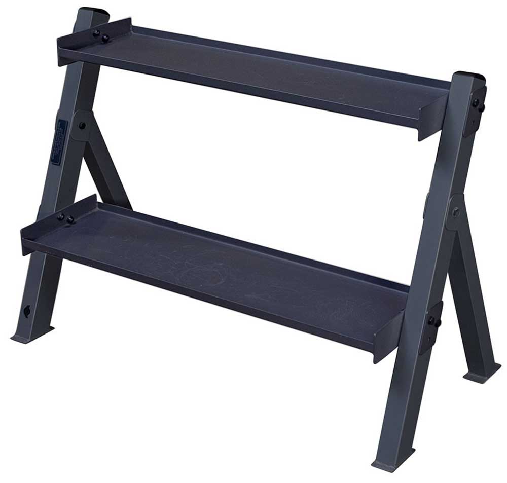 Body-Solid Adjustable Dumbbell & Kettlebell Rack