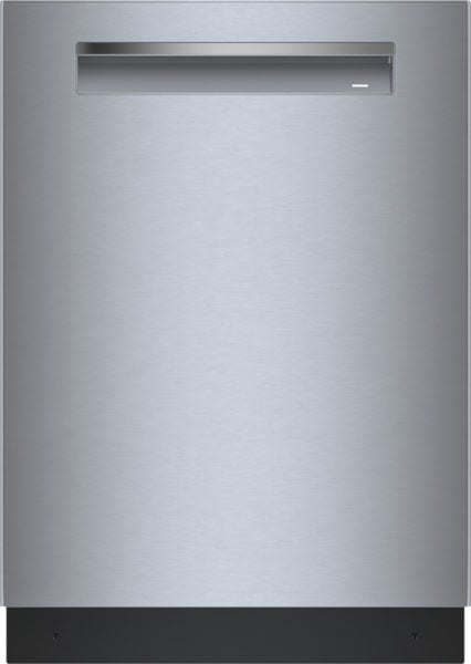 Bosch 800 Series Pocket Handle Dishwasher 24-Inch in Anti-Fingerprint Stainless Steel