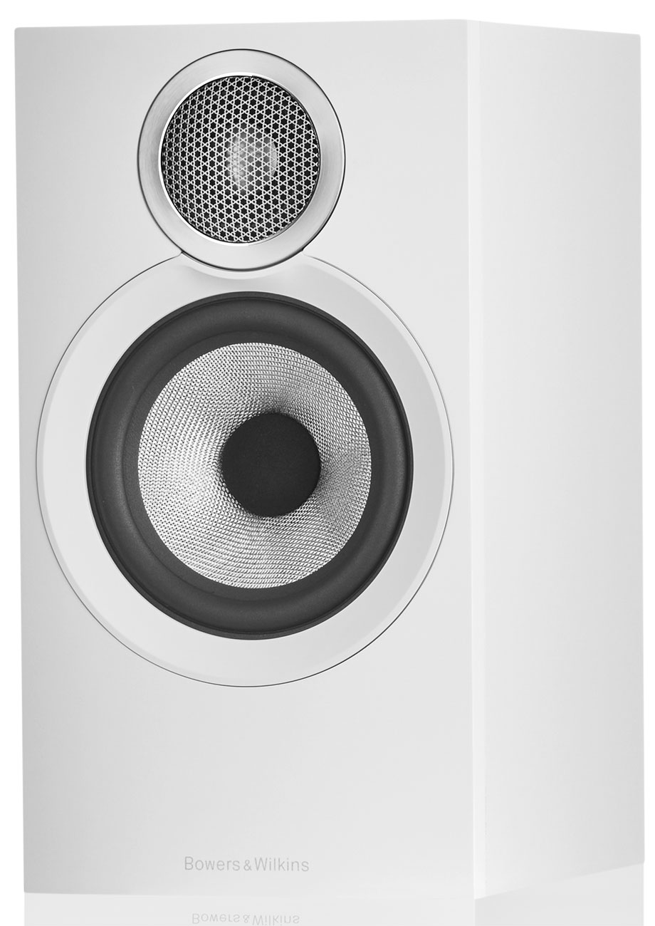 B&W 607 S3 ホワイト Bowers & Wilkins 600 Series 607 S3 Bookshelf Speakers - 607S3WH