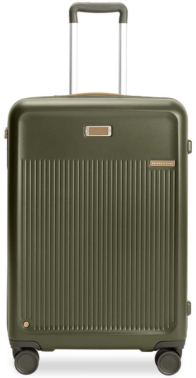 Briggs & Riley Sympatico Medium 27-Inch Luggage Expandable Spinner in Olive