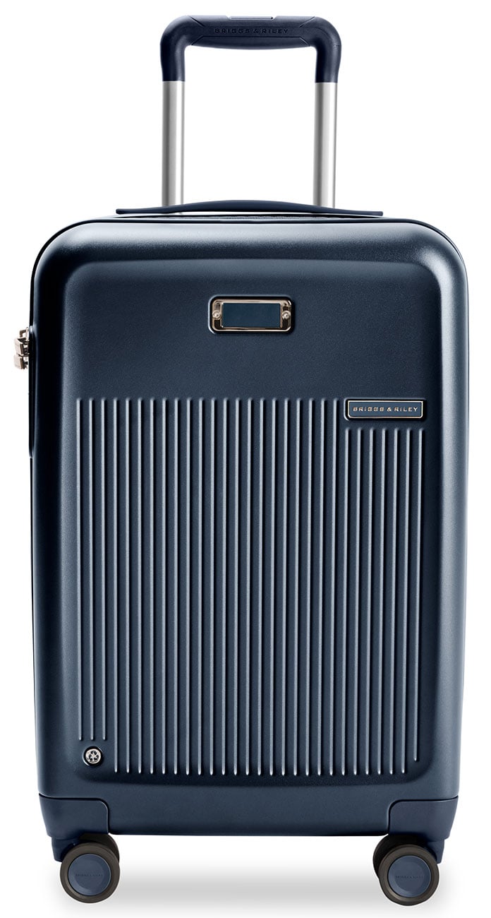Briggs & Riley Sympatico Expandable Spinner - Navy / Essential Carry-On 22"