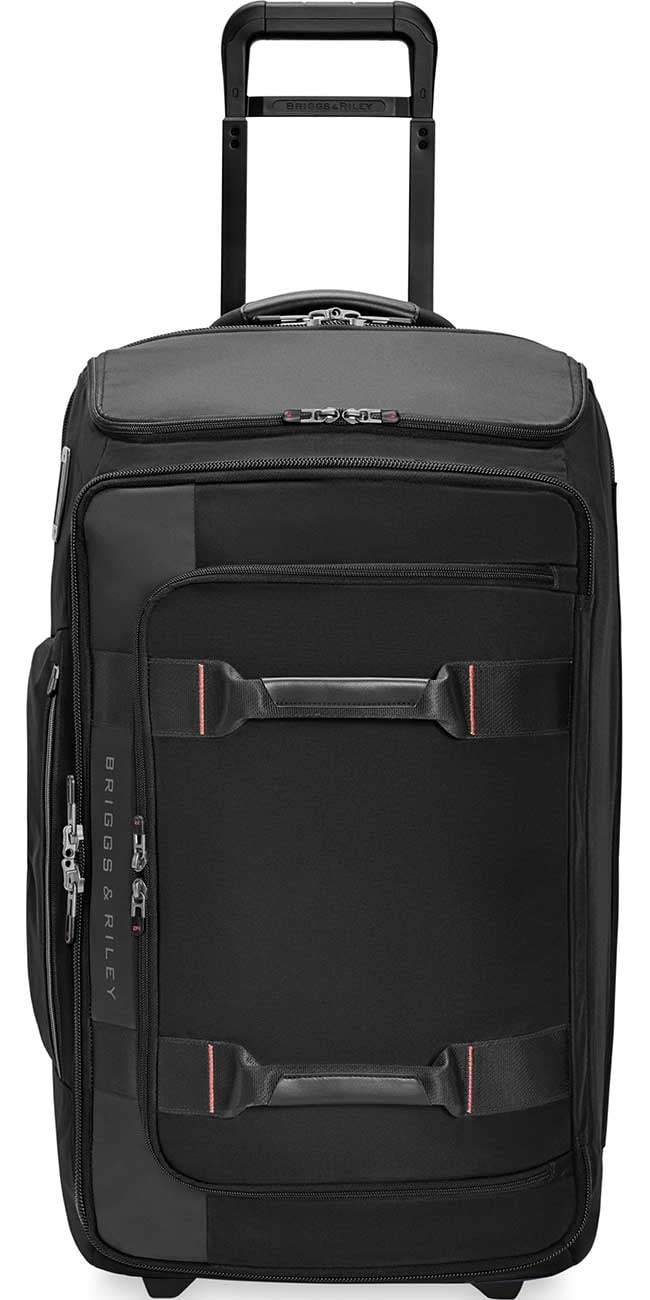 Briggs & Riley ZDX Upright Duffel Medium - Black / Wheeled Duffel
