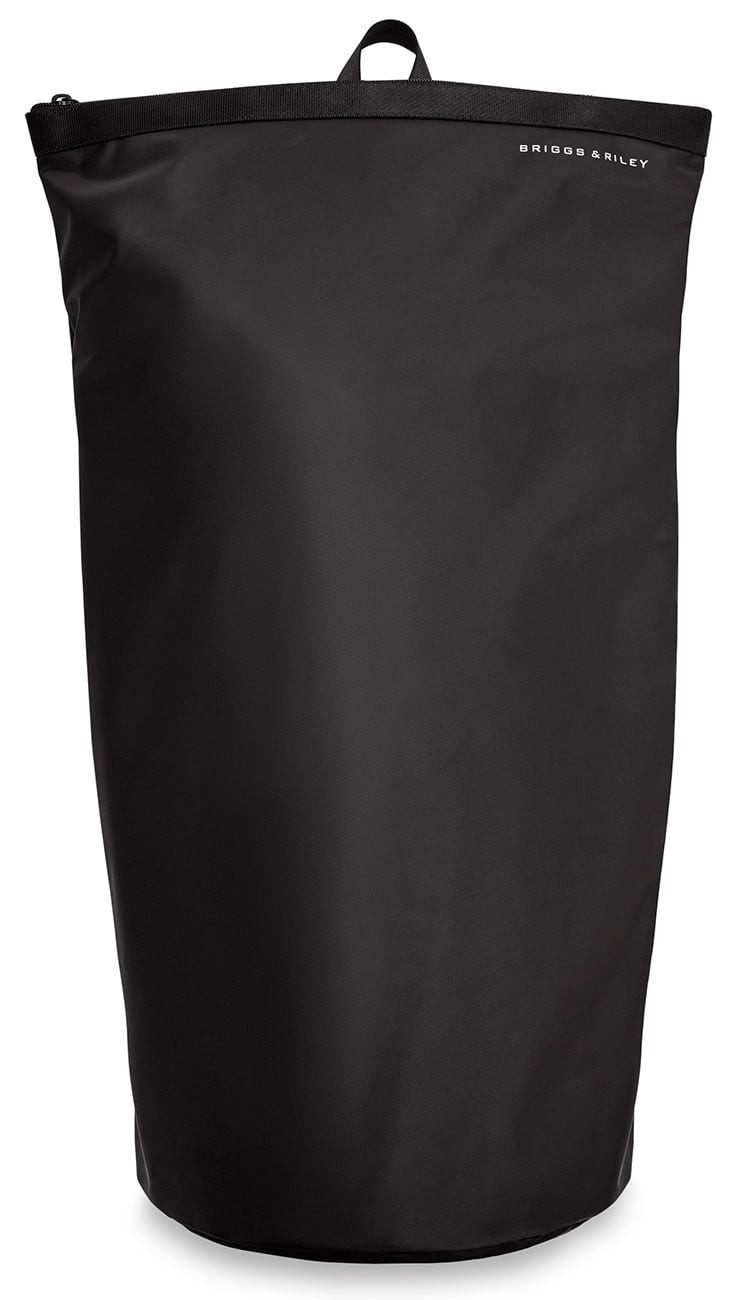 Travel Essentials Zippered Laundry Bag - Black