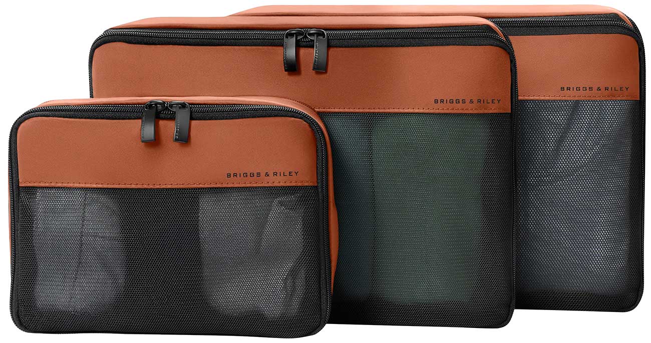 Briggs & Riley Carry On Compression Packing Cube Set in Canyon