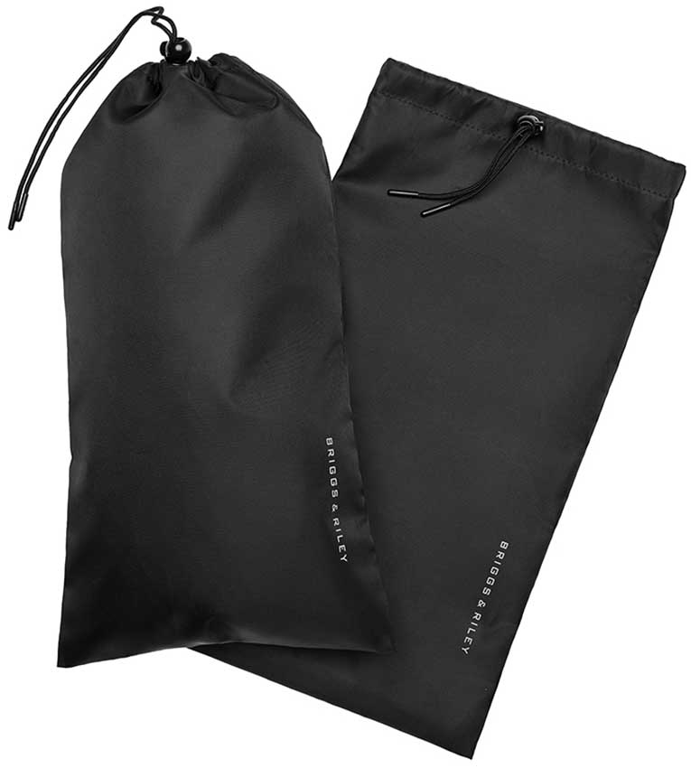 Briggs & Riley Shoe Bags - Pair - in Black