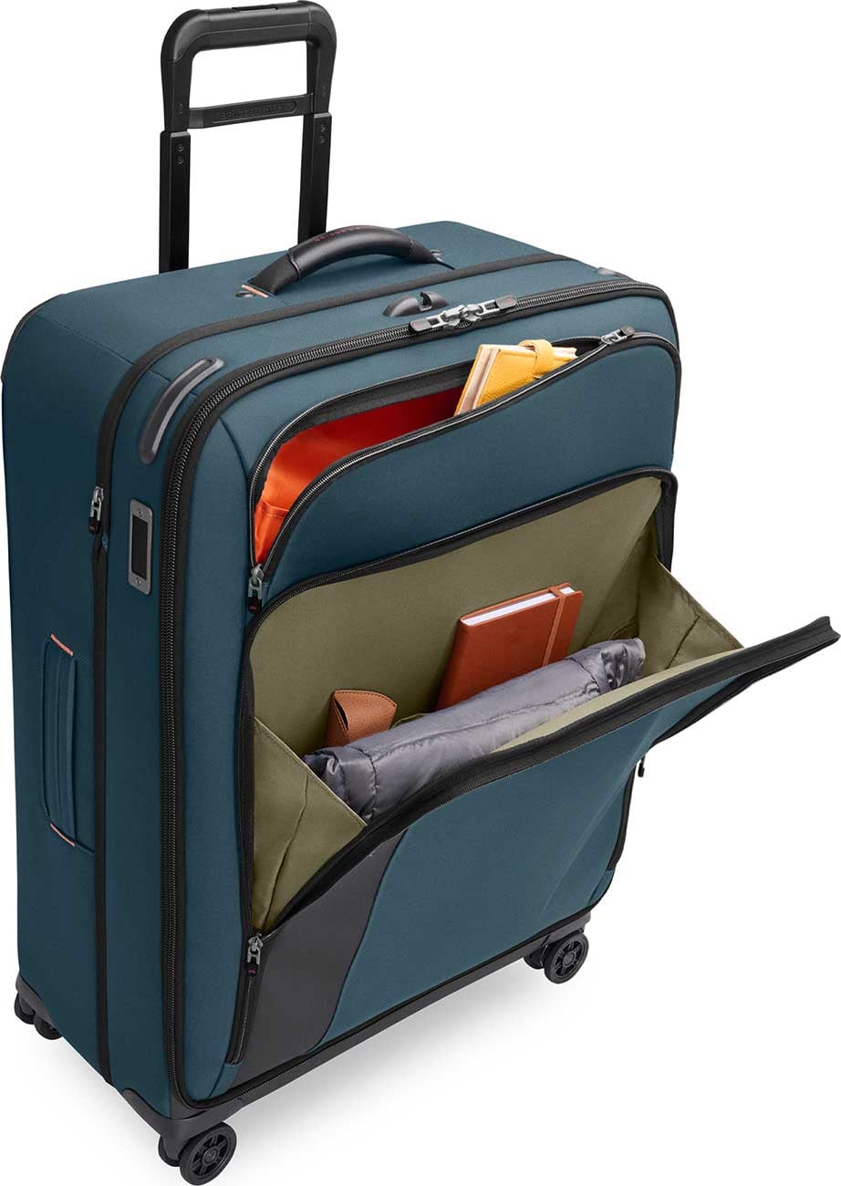 Briggs & Riley ZDX Large Expandable Spinner in Ocean