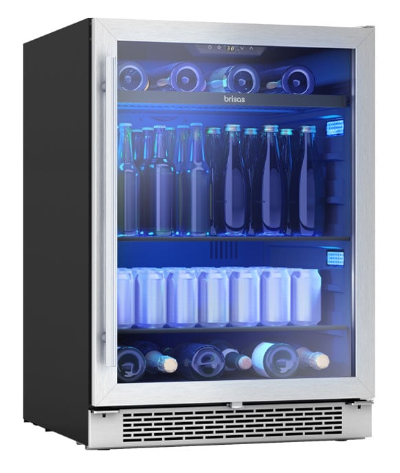 Brisas By Zephyr ADA Single Zone Beverage Cooler - BBV24C01AG-ADA