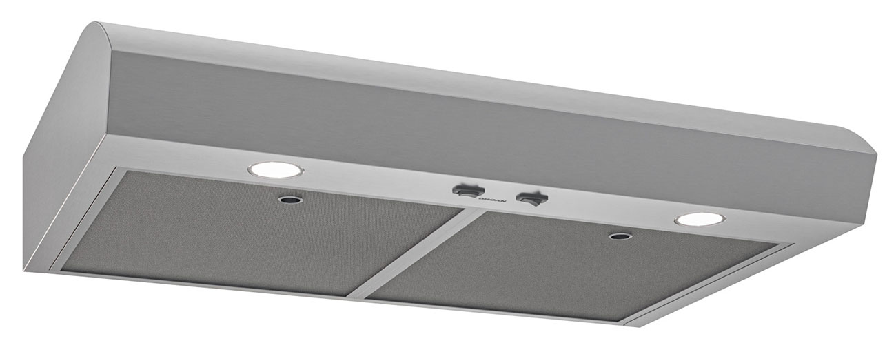 Broan MTR1 Series Under Cabinet Range Hood 30-Inch in Stainless Steel