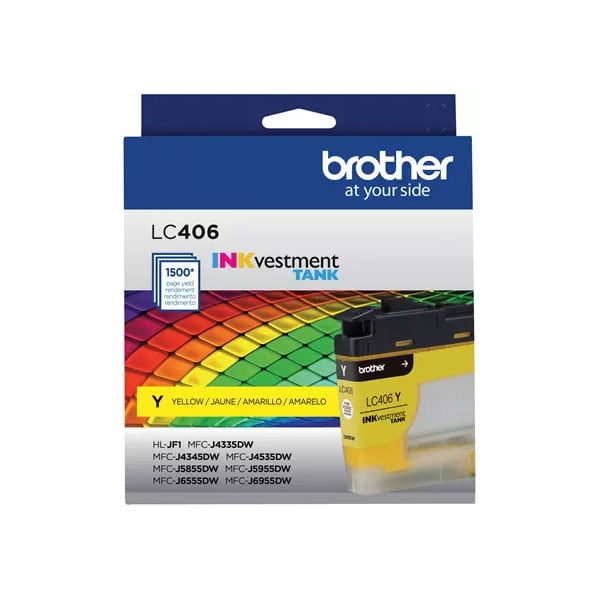 Brother INKvestment Tank Standard-Yield Ink Cartridge Yellow