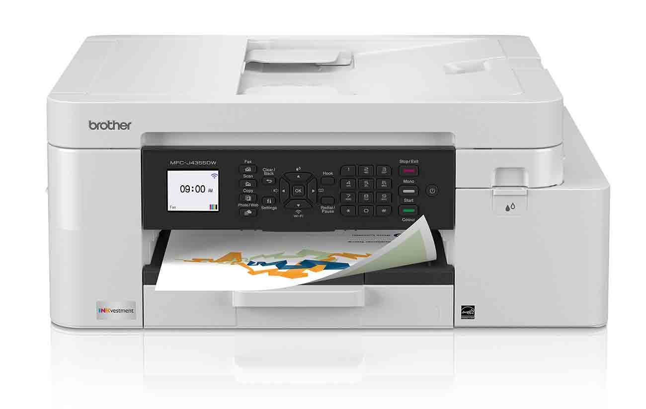 Brother INKvestment 4355 InkJet Printer - MFCJ4355DW | Abt