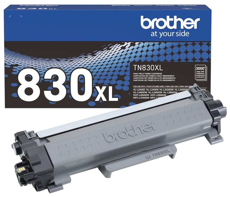 Brother Toner Cartridge High Yield for Laser Printers in Black