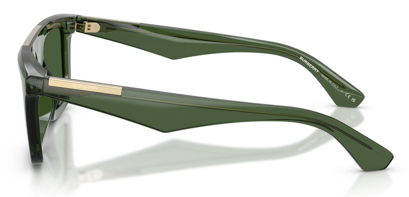 Burberry BE4451U417471 Sunglasses with Dark Green Lenses