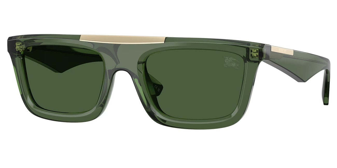 Burberry BE4451U417471 Sunglasses with Dark Green Lenses