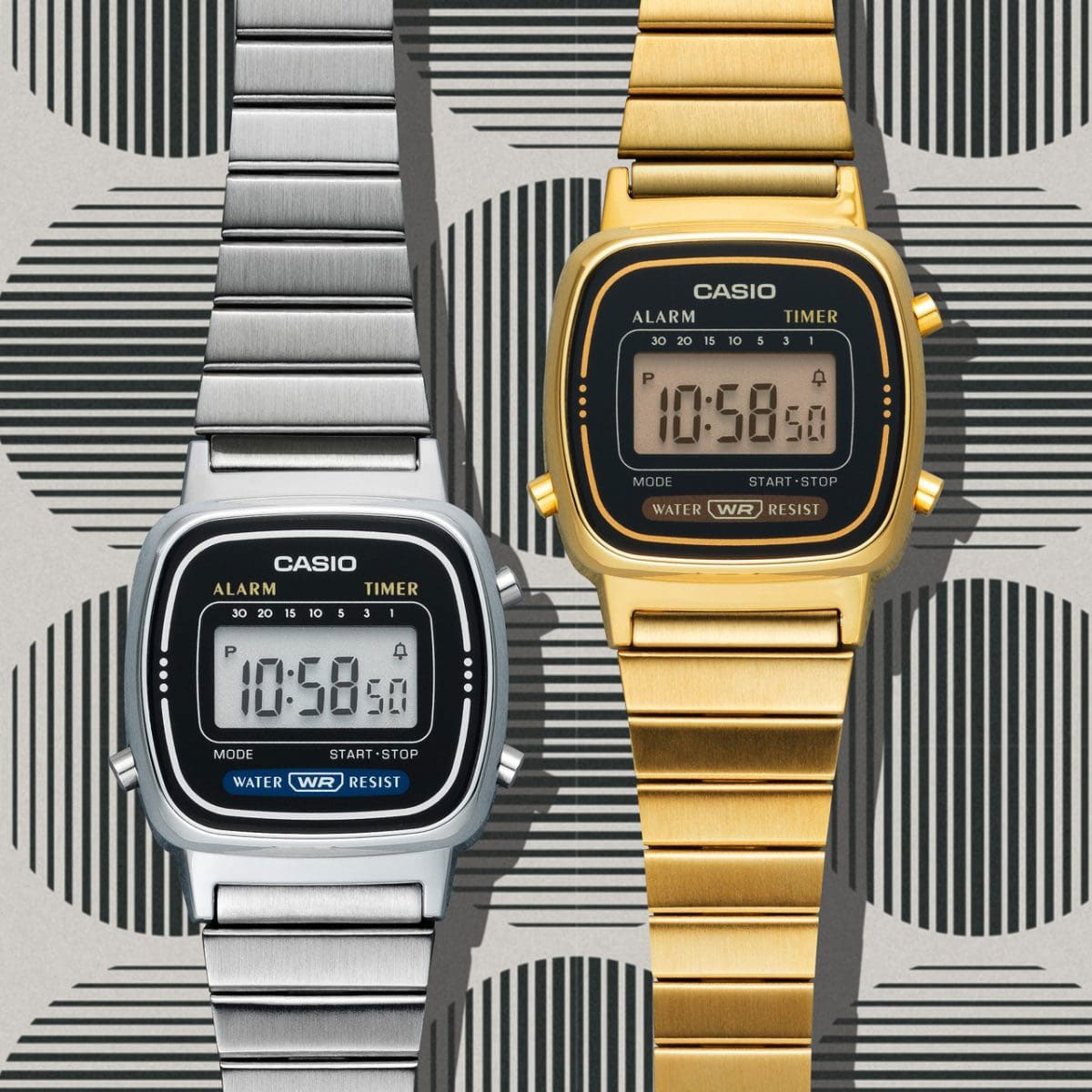Casio Vintage Watch 24.6mm in Gold-Tone - LA670WGA-1