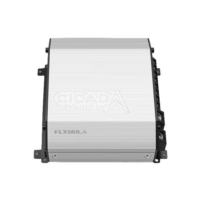 Cicada Audio 500W 4Ch Amplifier and 2 Pro Coaxial Speaker H-D Road Glide Complete System