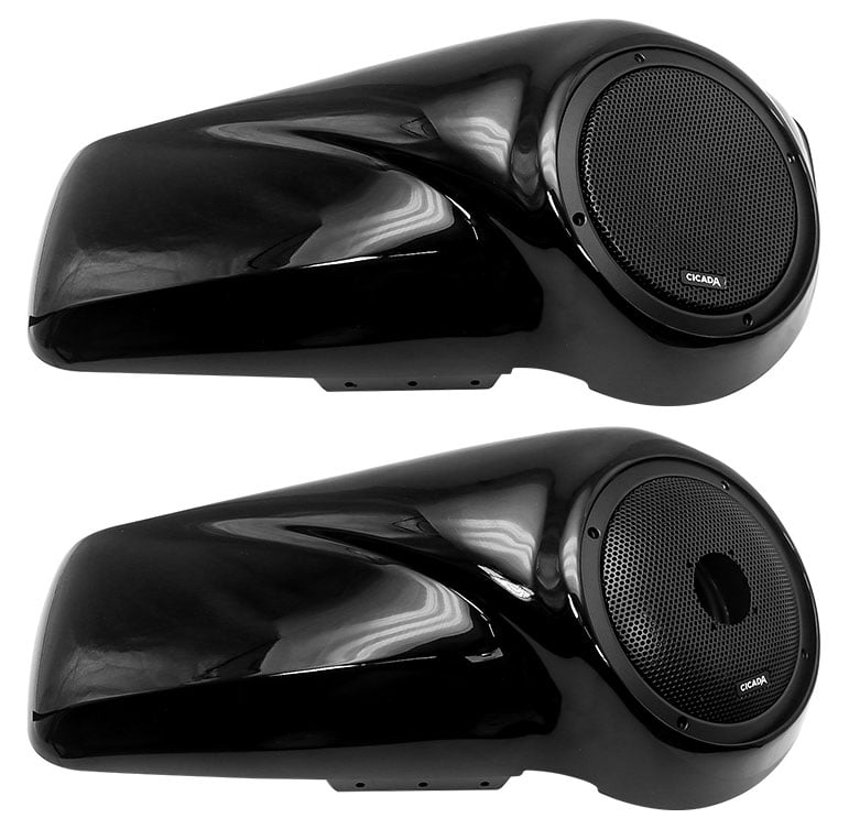 Cicada Audio 2014-2023 Harley Davidson 8-Inch Lid Kit - 14CHDLID8