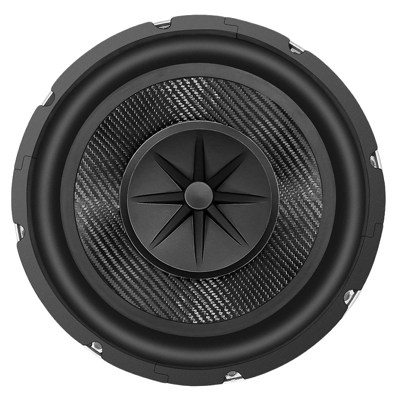Cicada Audio 10-Inch Pro Mid-Bass 4-Ohm Speaker in Black | Silver (Each)