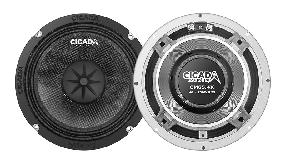 Cicada 6.5-inch Speakers Kit 2014-2023 Harley Davidsons - 14CXK65.4