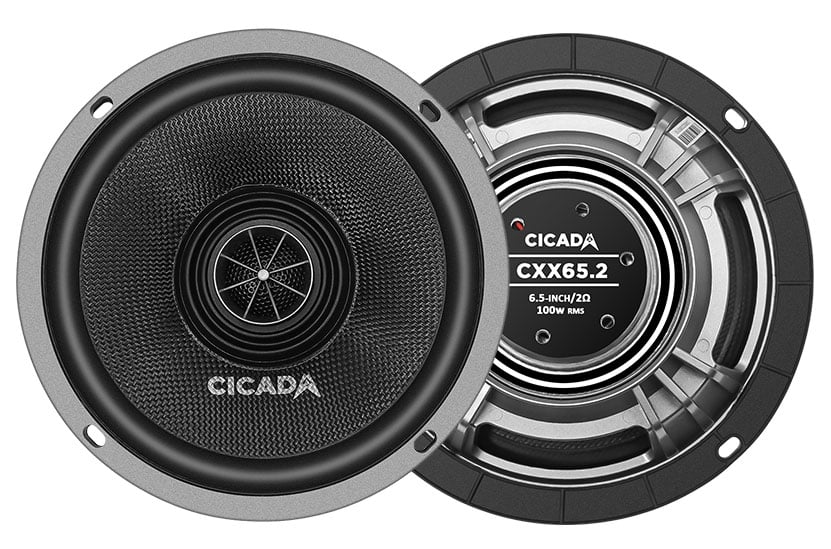 Tom　　REGAL worth coiiection Cicada Audio 6.5-Inch 2 Ohm Pro Coaxial Speakers - CXX652