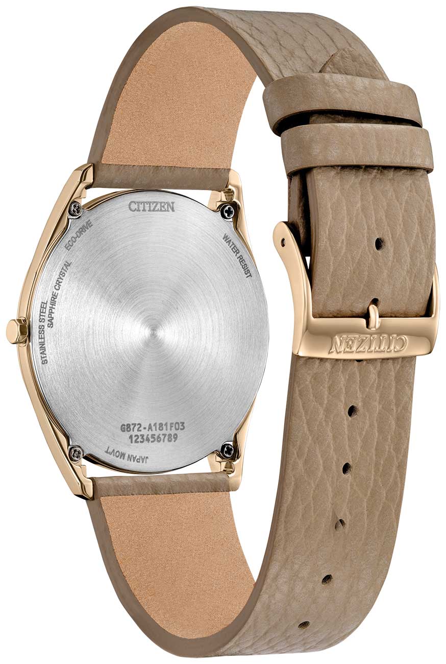 Citizen Suratto Eco-Drive Watch 38.4mm w Pink Dial - AR3123-00X