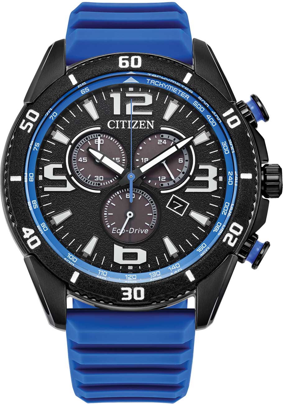 Citizen Brycen Watch 44.8mm with Black Dial - AT2586-05E | Abt