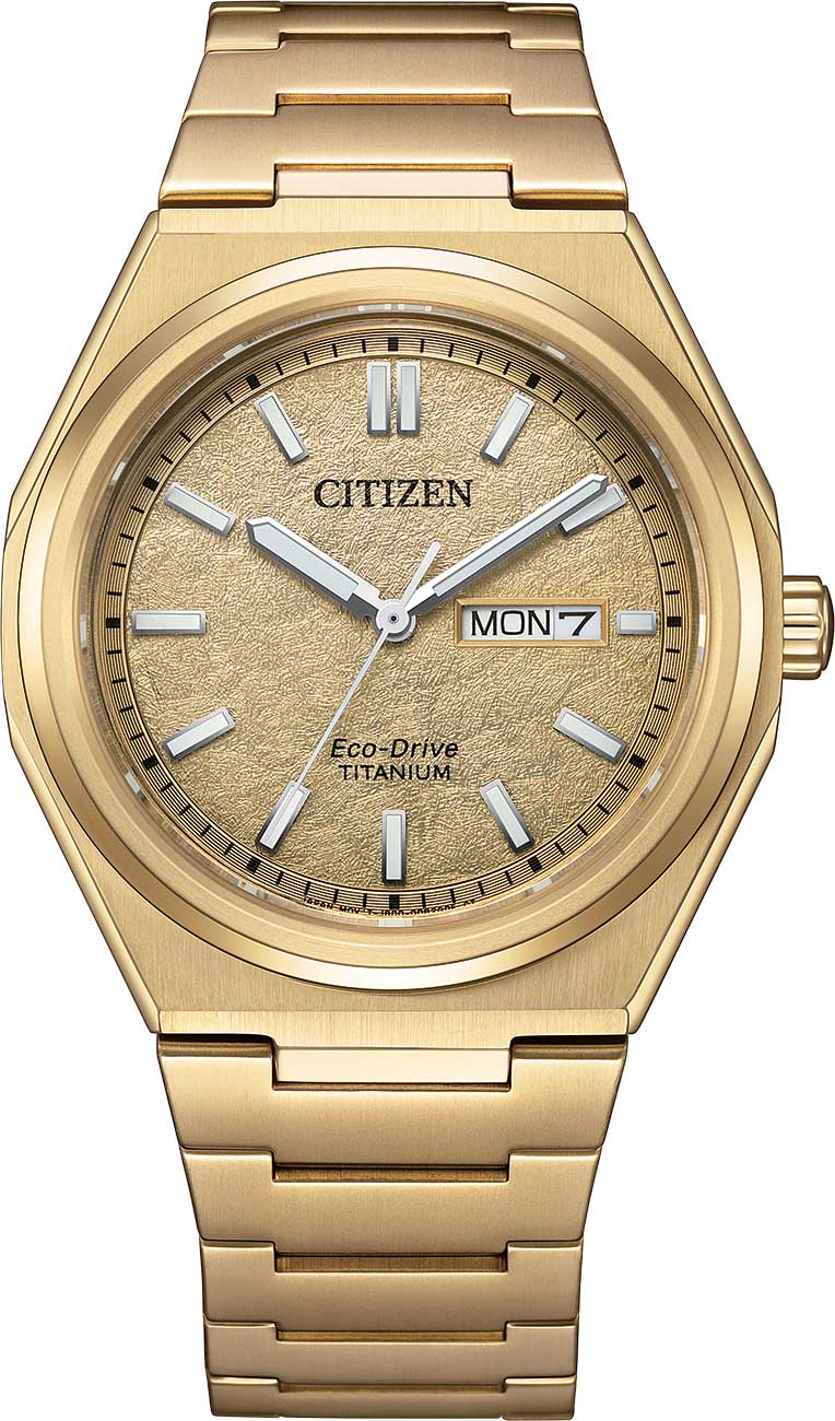 味噌汁腕 Citizen Zenshin Three-hand Eco-Drive Watch 39mm - AW0132-55P