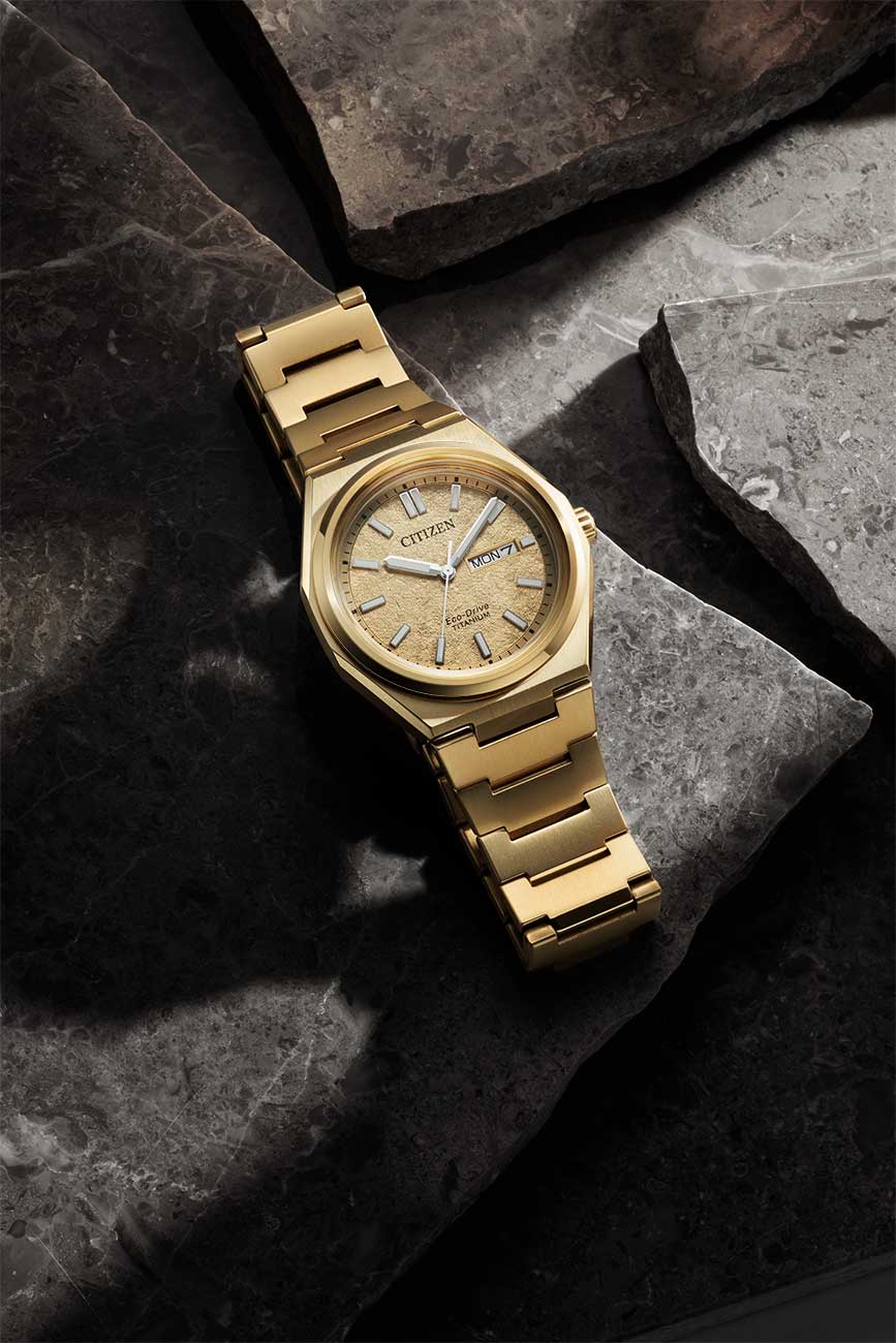 味噌汁腕 Citizen Zenshin Three-hand Eco-Drive Watch 39mm - AW0132-55P