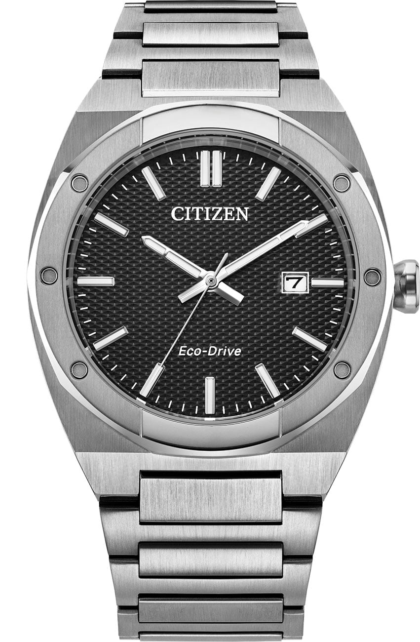 Citizen Eco-Drive Sport Luxury 40mm Watch in Black | Abt