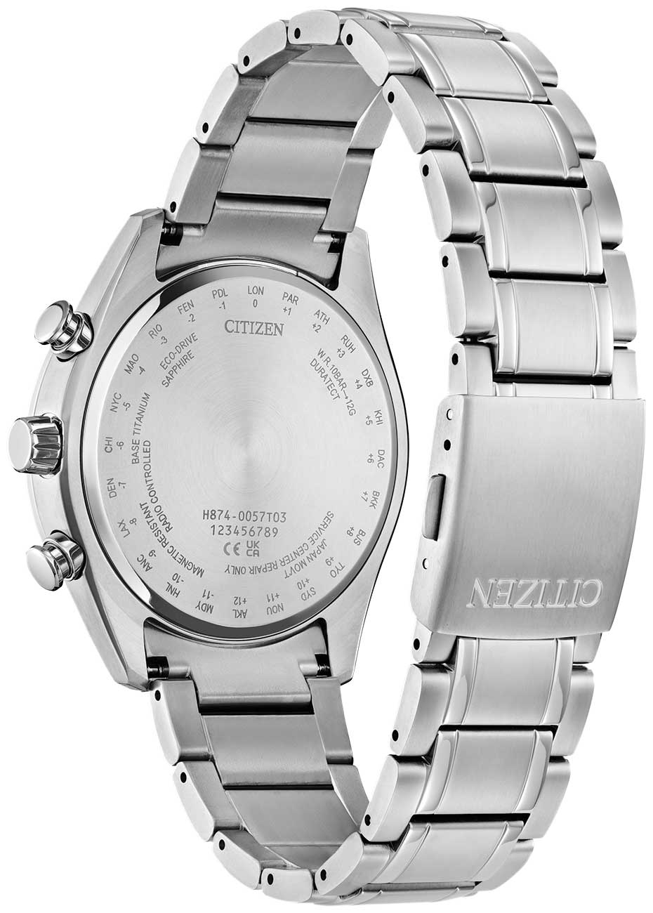 Citizen Tsuki-yomi A-T Chronograph Watch 43mm - BY1018-55X