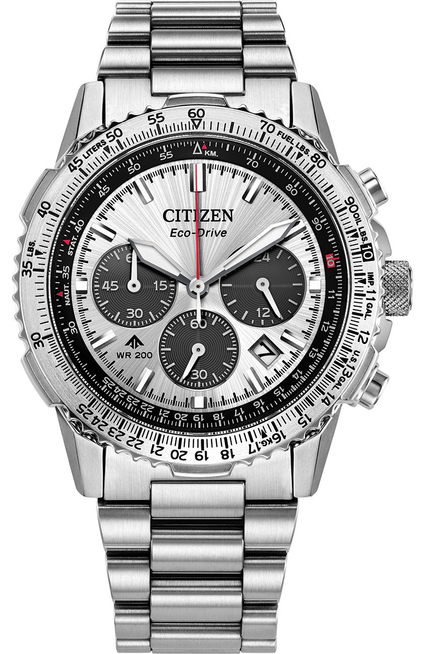 Citizen Promaster Navihawk Watch 40mm with Silver Dial - CA4660-61A