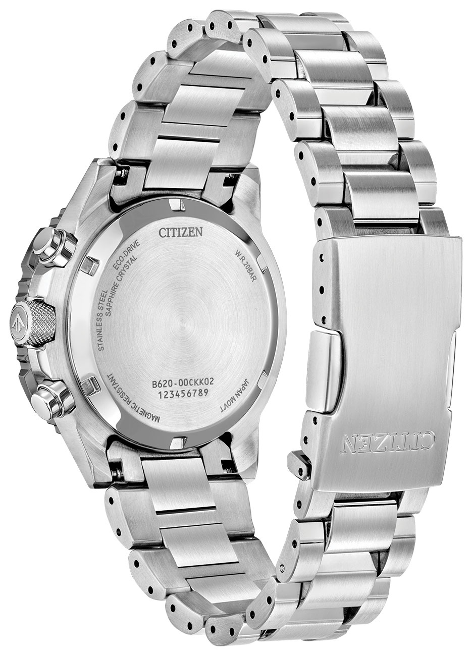 Citizen Promaster Navihawk Chrono 40mm with Salmon Dial