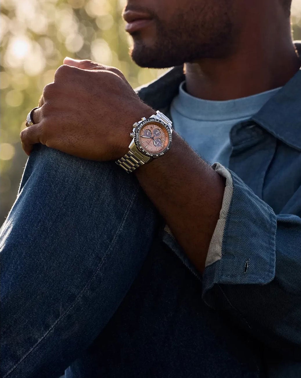 なお Citizen Promaster Navihawk Chrono 40mm with Salmon Dial