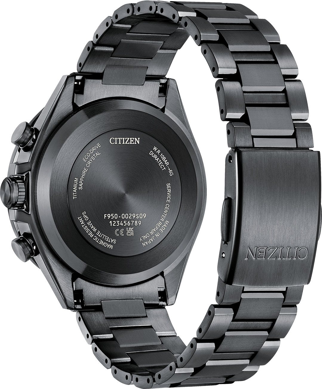 Citizen Attesa Super Titanium Watch 44.6mm with Blue Dial - CC4059-64L