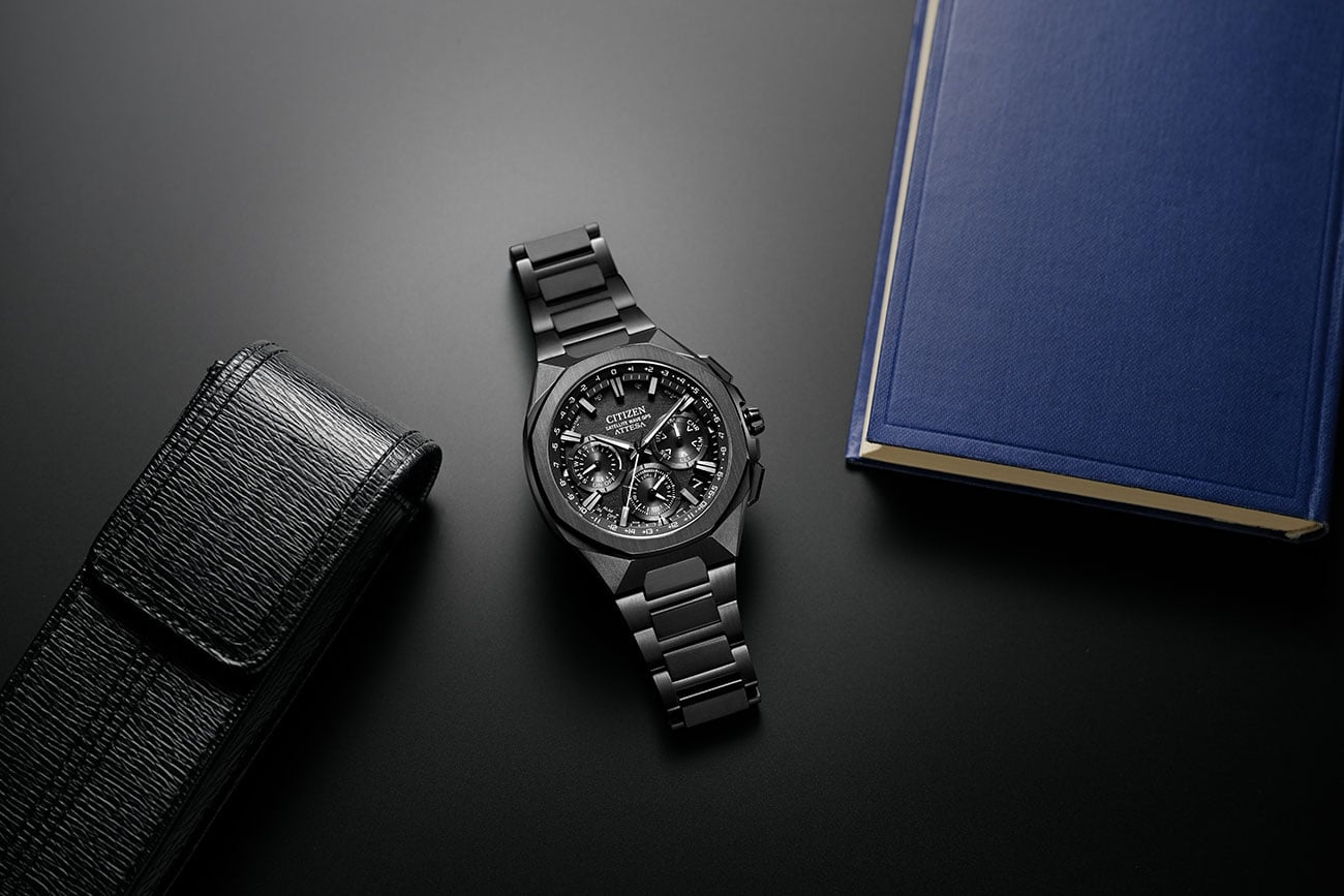 Citizen Attesa Satellite Timekeeping 43mm Dark Grey Watch