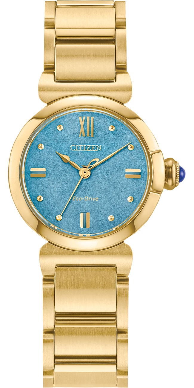 Citizen L Mae Limited Edition Watch Blue|Gold EM113385L display picture 3